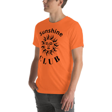 Sunshine Club Wearable Art Tee - Winter Sunshine Marketplace